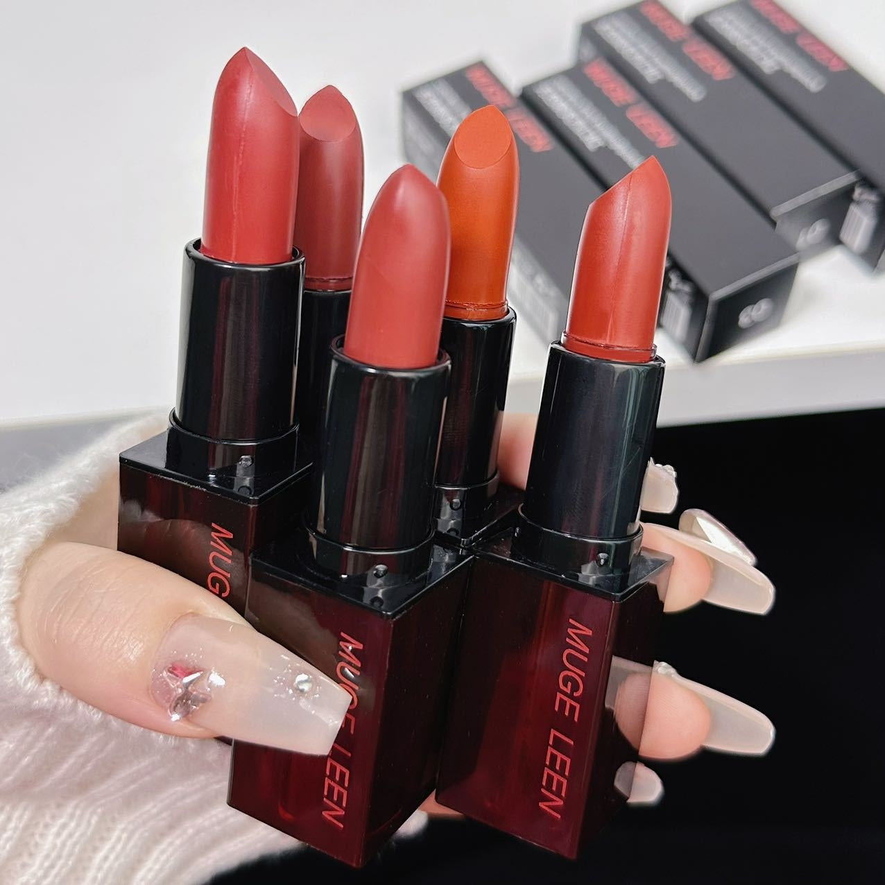 Colorless Limited Bright Soft Mist Lipstick Matte Velvet Water Wave Milk Orange - Wav colorless limited bright soft