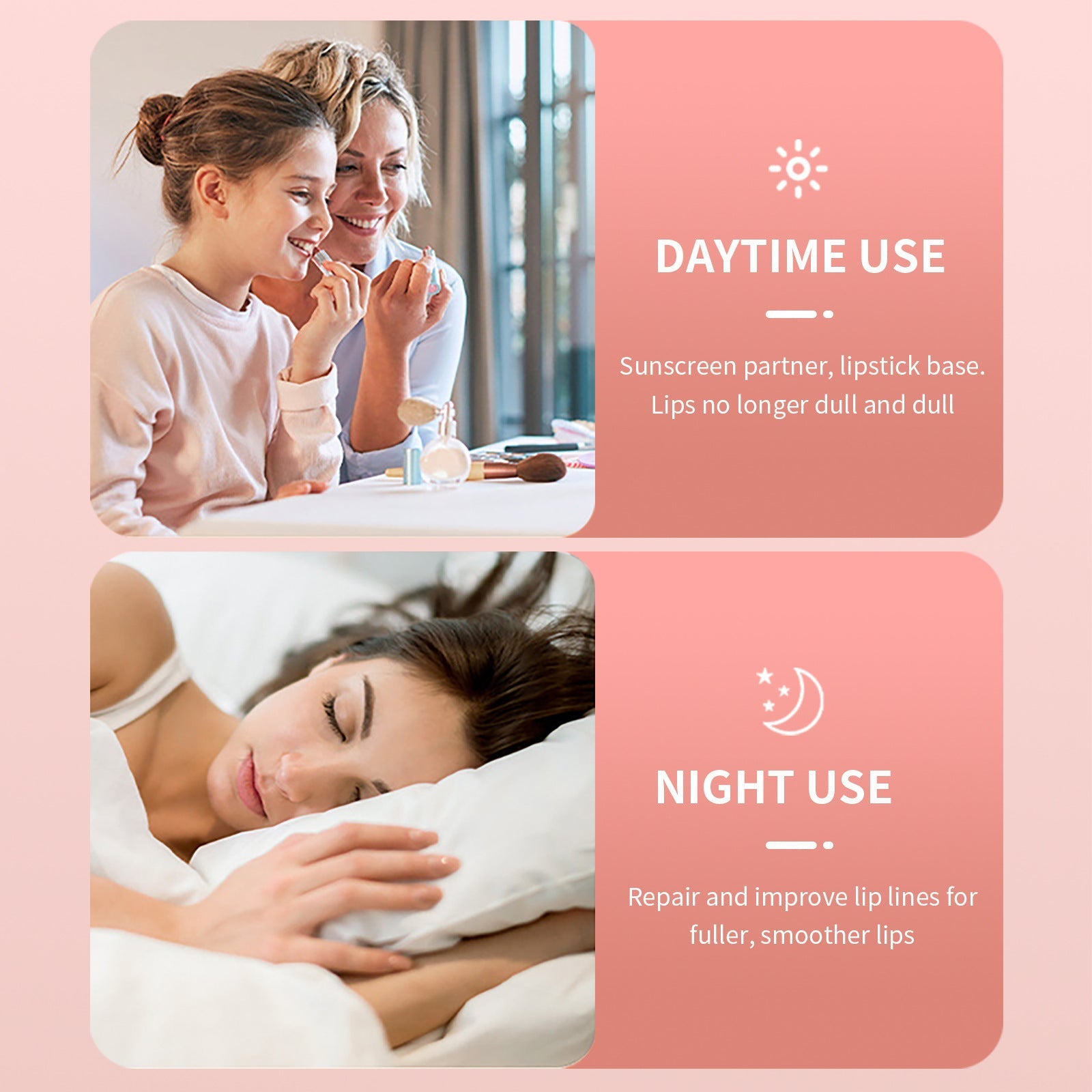 Colorless Moisturizing Base for Fade Lip Lines with Universal Skin Compatibility - colorless moisturizing base fade lip