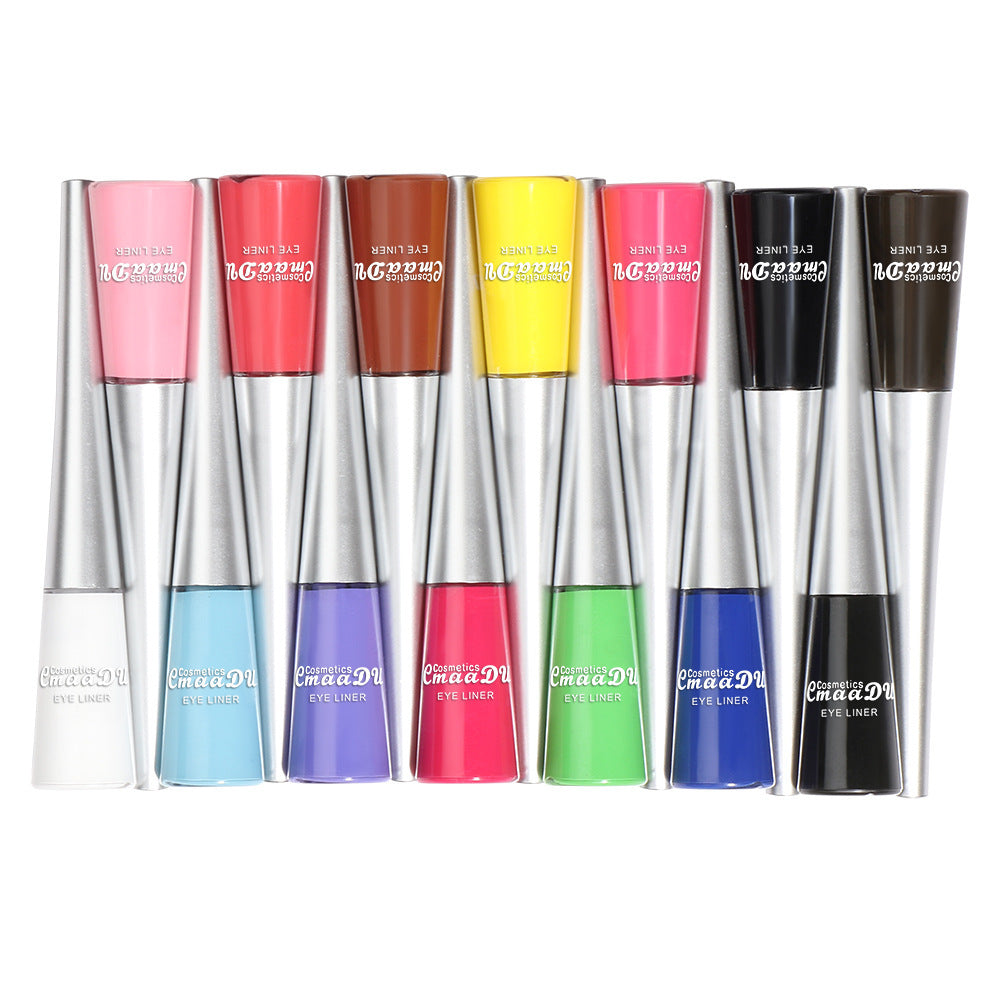 Colors Liquid Eyeliner in Matte Quick-Drying Suit with Standard Specifications - Teleplus liquid eyeliner suit colors