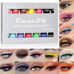 Colors Liquid Eyeliner in Matte Quick-Drying Suit with Standard Specifications - Teleplus liquid eyeliner suit colors
