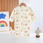 Combed Cotton Printed Newborn Clothes Boneless Jumpsuit - Snug as a Bug in Our Boneless Baby Jumpsuit