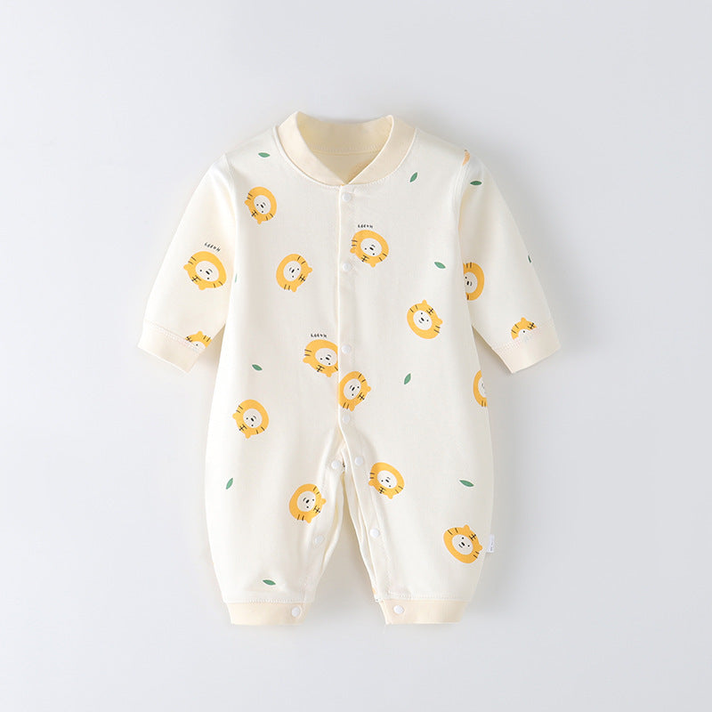 Combed Cotton Printed Newborn Clothes Boneless Jumpsuit - Snug as a Bug in Our Boneless Baby Jumpsuit