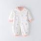 Combed Cotton Printed Newborn Clothes Boneless Jumpsuit - Snug as a Bug in Our Boneless Baby Jumpsuit