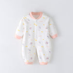 Combed Cotton Printed Newborn Clothes Boneless Jumpsuit - Snug as a Bug in Our Boneless Baby Jumpsuit