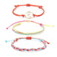 Combination Bohemian Style Wax Line Woven Bracelet - Bohemian Style Wax Line Woven Bracelet for Women