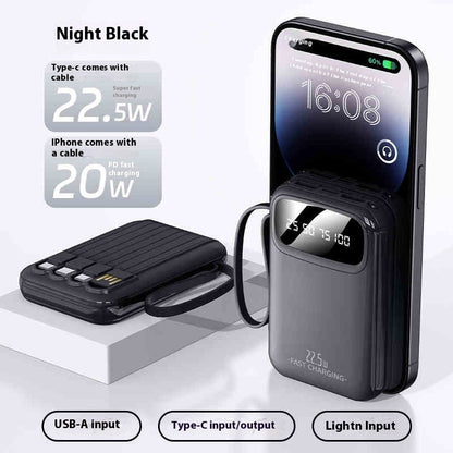 Compact And Portable Large Capacity Power With Cable - portable large capacity power