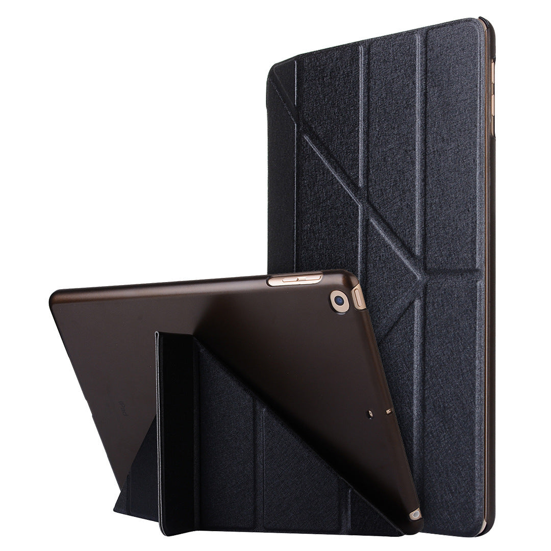 Compatible with Apple Applicable to new ipadPro11 silk holster ultra-thin protective shell 9.7 dormant deformation