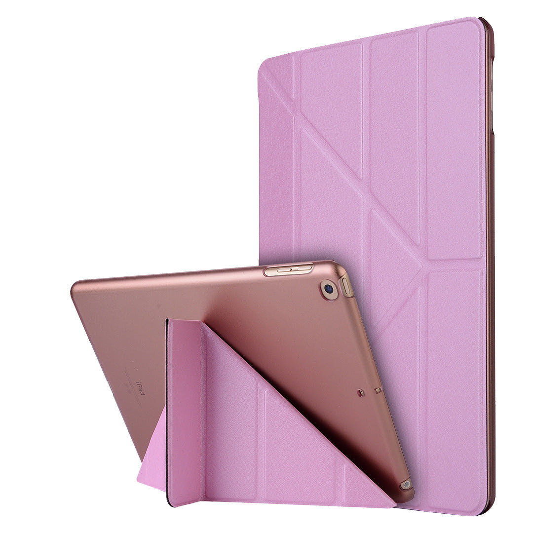 Compatible with Apple Applicable to new ipadPro11 silk holster ultra-thin protective shell 9.7 dormant deformation