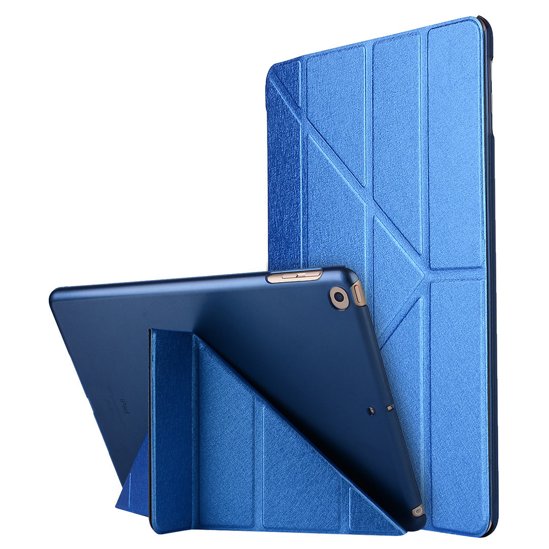 Compatible with Apple Applicable to new ipadPro11 silk holster ultra-thin protective shell 9.7 dormant deformation