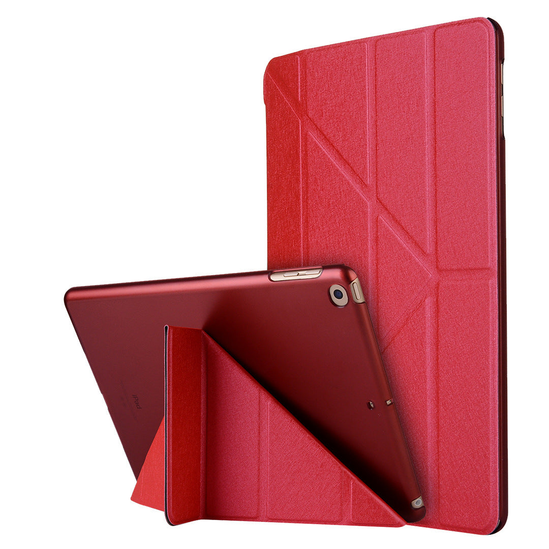 Compatible with Apple Applicable to new ipadPro11 silk holster ultra-thin protective shell 9.7 dormant deformation