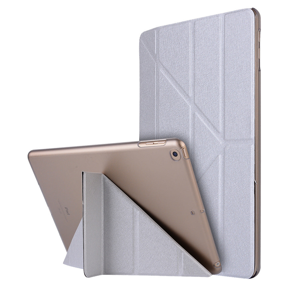 Compatible with Apple Applicable to new ipadPro11 silk holster ultra-thin protective shell 9.7 dormant deformation