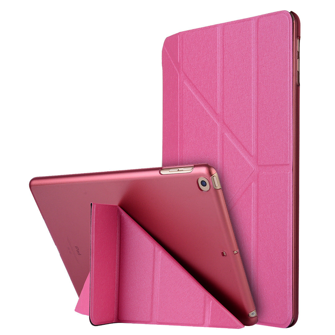 Compatible with Apple Applicable to new ipadPro11 silk holster ultra-thin protective shell 9.7 dormant deformation