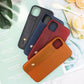 Compatible with Apple Imitation leather phone case - Compatible Imitation Leather Phone Case for Apple