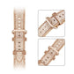 Compatible with Apple Iwatch Leather Glitter Strap - Compatible Apple Iwatch Leather Glitter Strap