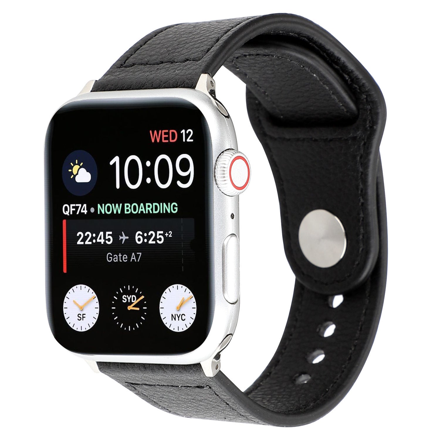 Compatible with Apple Iwatch sports leather strap - Sports Leather Strap for Apple Watch Compatibility