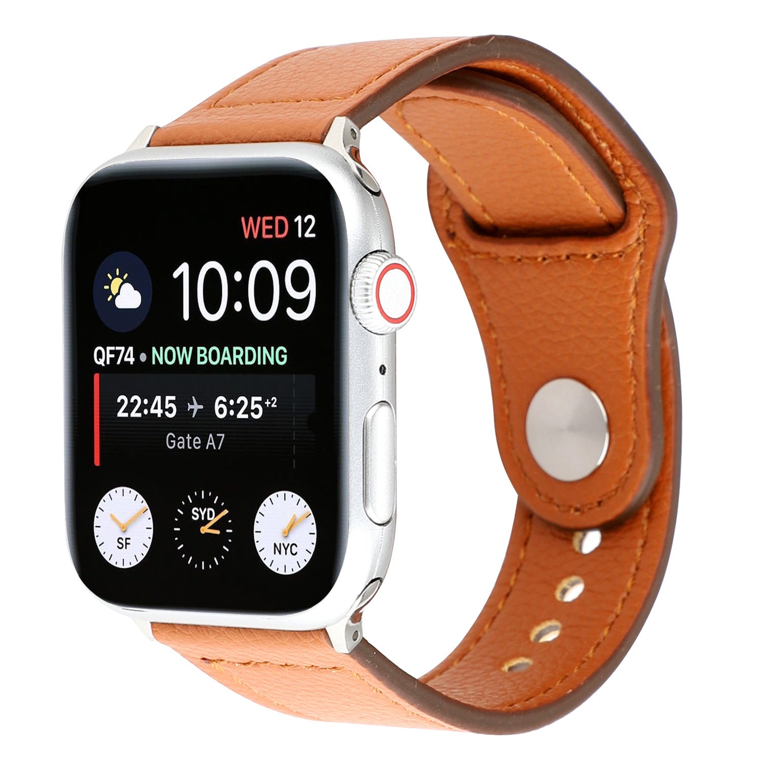 Compatible with Apple Iwatch sports leather strap - Sports Leather Strap for Apple Watch Compatibility