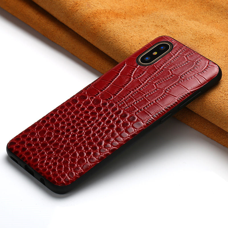 Compatible with Apple Leather phone case