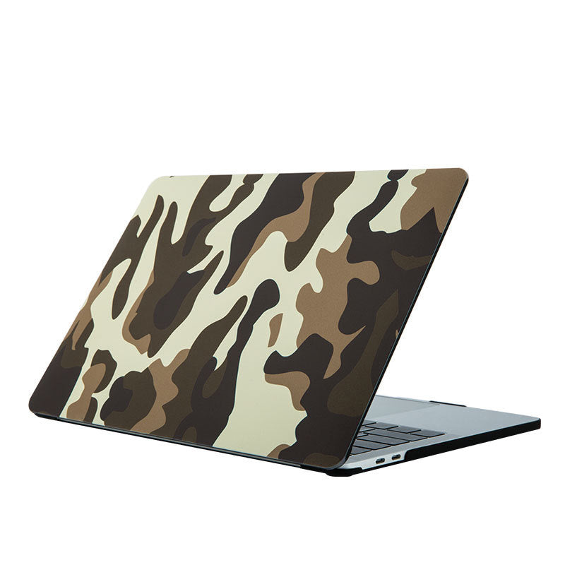 Compatible with Apple Macbook Notebook Computer Protective Shell Air13 Shell Frosted Painted Marble Protective Cover