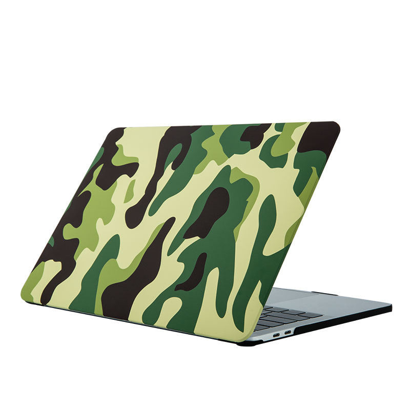 Compatible with Apple Macbook Notebook Computer Protective Shell Air13 Shell Frosted Painted Marble Protective Cover