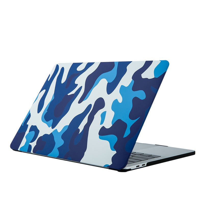 Compatible with Apple Macbook Notebook Computer Protective Shell Air13 Shell Frosted Painted Marble Protective Cover