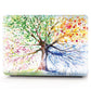 Compatible with Apple MacBook Transparent Plastic Protective Case Printed with Custom Design - Customize Your MacBook