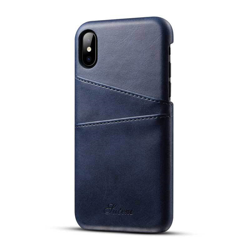 Compatible with Apple Phone Case Protective Leather Business Phone Case - Compatible Leather Phone Case for Apple