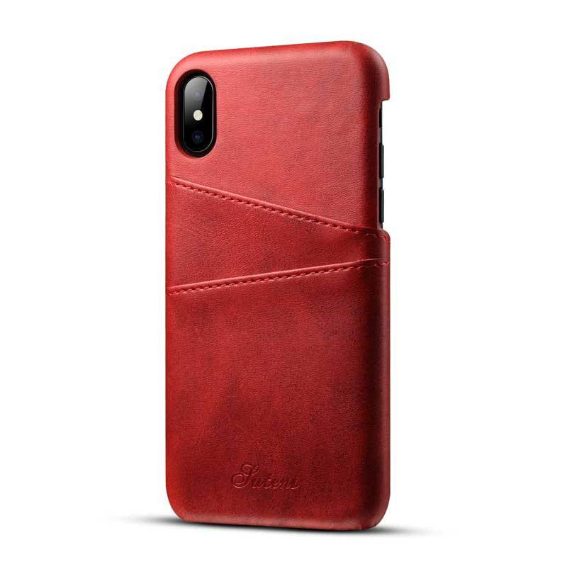 Compatible with Apple Phone Case Protective Leather Business Phone Case - Compatible Leather Phone Case for Apple