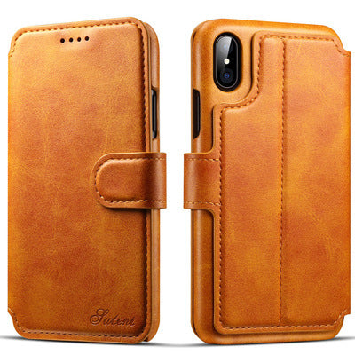 United States Leather Case for iPhone CHF Compatible with Clamshell PU - Apple Models united states chf leather case
