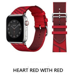 Compatible with Apple Suitable For Apple Watch Nylon Braided Strap - Compatible Nylon Braided Strap for Apple Watch