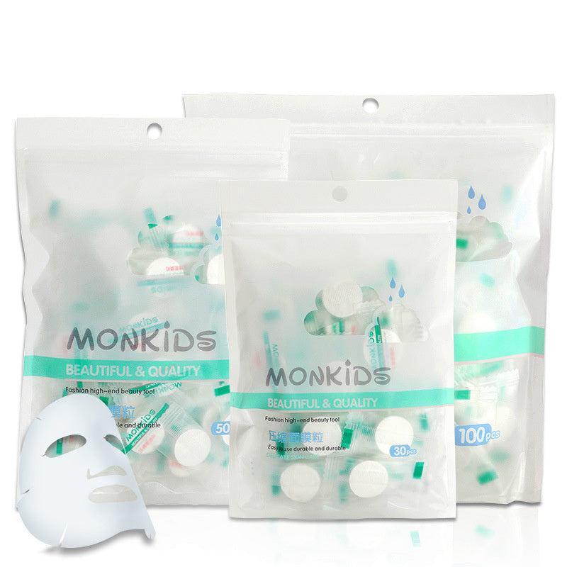 DIY Candy Mask Kit with Absorbent Tablets and Instructions - Transform Your Face Compressed Masks compressed diy candy