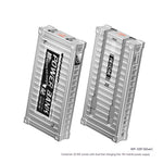 United States Power Bank with Silver and Yellow Shell Plastic Supports Fast Charging - Industrial 1000020000mAh united