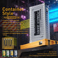 United States Power Bank with Silver and Yellow Shell Plastic Supports Fast Charging - Industrial 1000020000mAh united