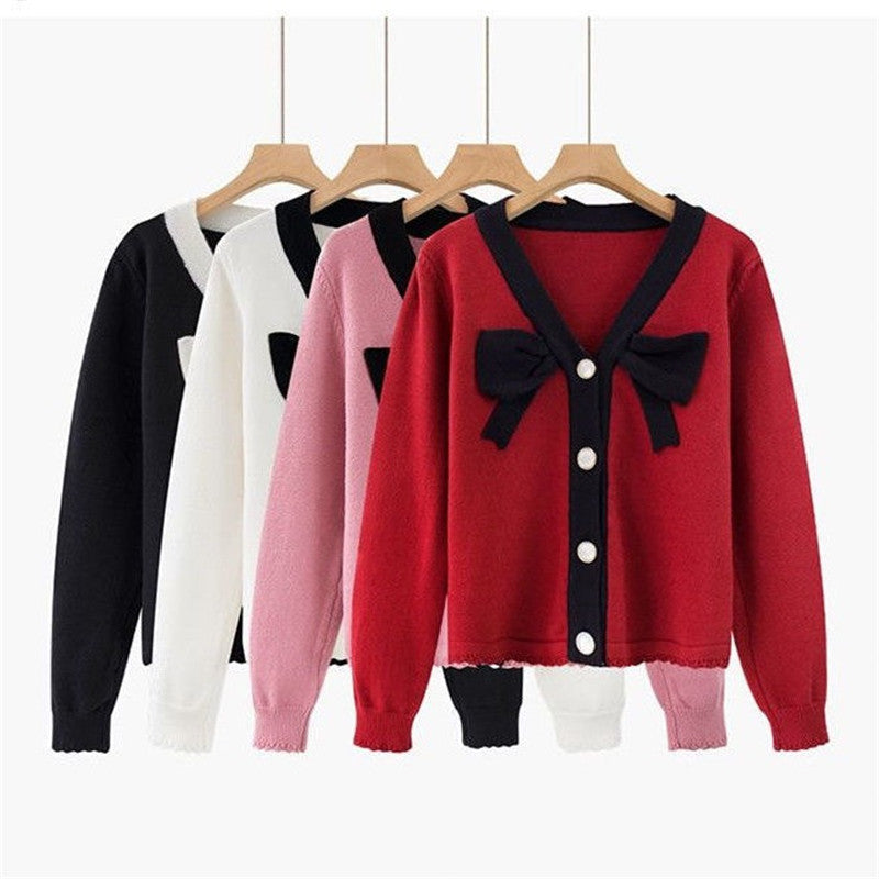 Contrast Color Cotton Blend Loose Fit Korean Casual Top for Women - Teleplus contrast color