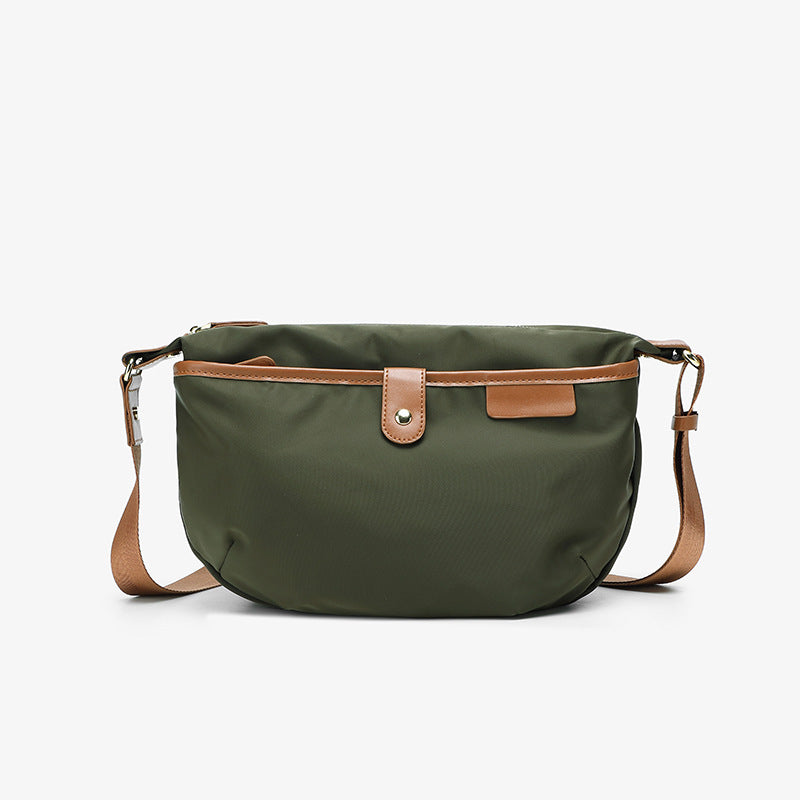 Contrast Color Minimalist Nylon Suitcase with Autumn Colors - Teleplus for autumn contrast color minimalist fashionable