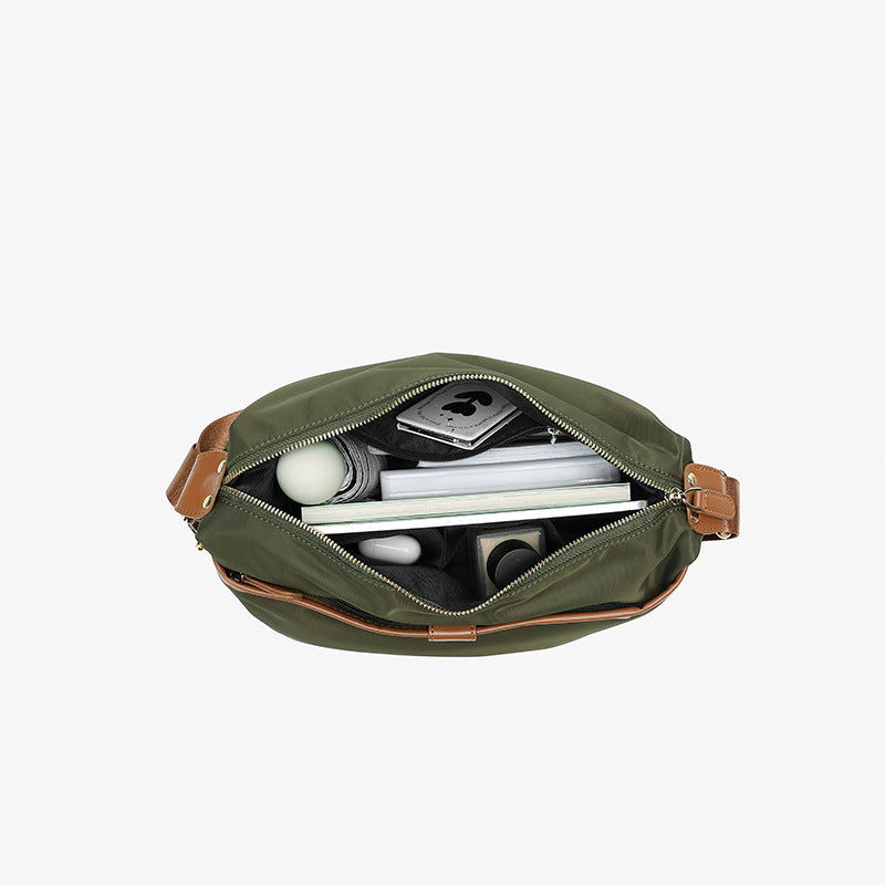 Contrast Color Minimalist Nylon Suitcase with Autumn Colors - Teleplus for autumn contrast color minimalist fashionable