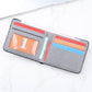 Contrast Color Wallet with Polyester Lining for Daily Use in the United States - Trendy Stylish Men contrast color