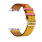 Contrast leather strap - Contrast Leather Strap for Stylish Watch Accessories