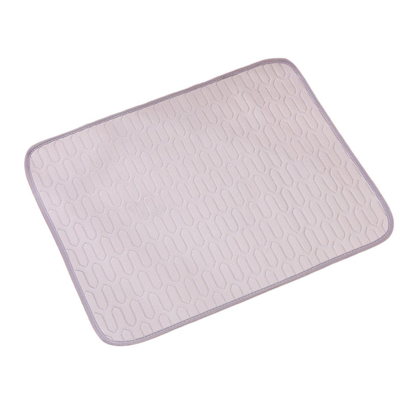 Cooling Silk Pad Pet Bed for Small Dogs and Cats Summer Sleeping Mat - Teleplus silk pad