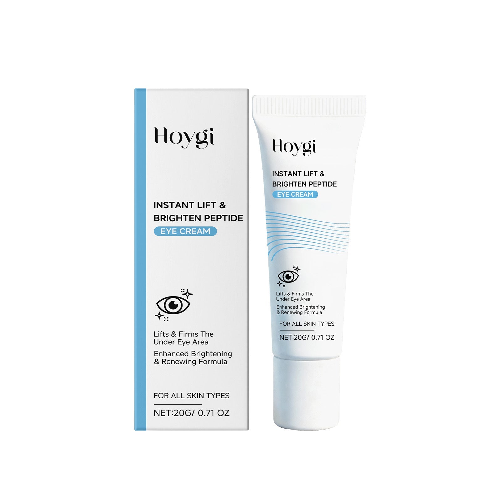Copper Peptide Eye Cream Anti Aging Hydrating Firming Skincare Treatment