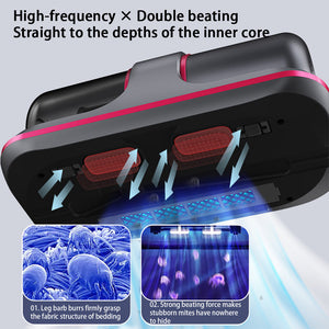 Cordless Bed Vacuum Cleaner for Dust Mite Removal and Home - Teleplus Mites dust mite machine home bed vacuum cleaner