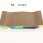 Corrugated Paper Cat Scratch Board Straight Plate Scratcher Furniture - Teleplus cat scratch board corrugated paper