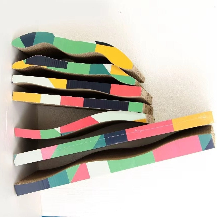 Corrugated Paper Cat Scratch Board Straight Plate Scratcher Furniture - Teleplus cat scratch board corrugated paper