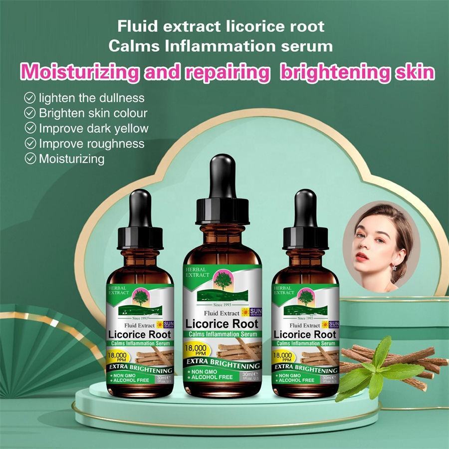 Cosmetic Facial Skin Moisturizing Essence with Care Licorice Root Fluoride - Glow Magic cosmetic facial skin care