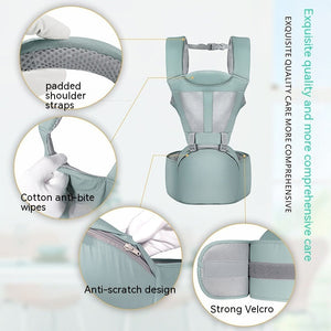 Cotton Baby Backband for Posture Support Suitable United States Markets - Carry Your Like a Pro Without Breaking Sweat