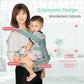 Cotton Baby Backband for Posture Support Suitable United States Markets - Carry Your Like a Pro Without Breaking Sweat