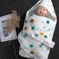 Cotton Baby Blanket Baby Blanket swaddling towel - Snuggle Up with Our Silly 4-Layer Gauze Quilt