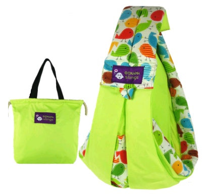 Cotton breathable sling baby carrier baby bag back pocket - Sling Your Baby in Style with This Comfy Carrier