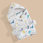 Cotton Gauze Blanket Hooded Keep Warm - Gauze Holding Cuteness Your Toddler Will Love