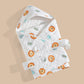 Cotton Gauze Blanket Hooded Keep Warm - Gauze Holding Cuteness Your Toddler Will Love