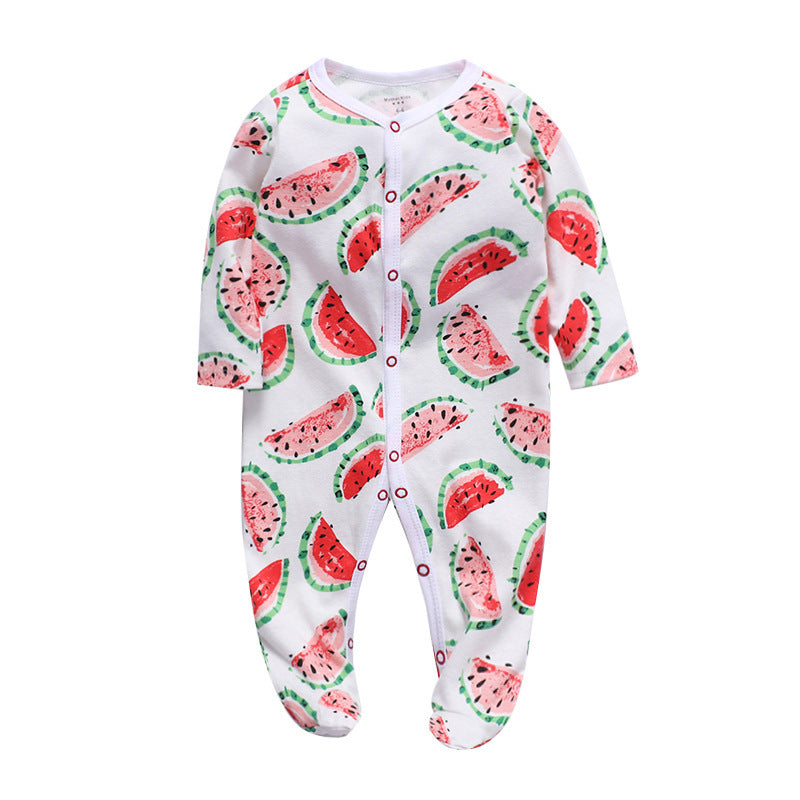 Cotton one-piece clothes baby clothes - Baby Clothes That Fit Like a Dream or a Squeeze